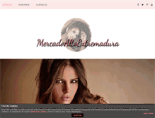 Tablet Screenshot of mercadoaltoextremadura.com